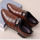 thumbnail image 5 of Zapatos de cuero Zapatos de vestir de negocios para hombres Zapatos para hombres Zapatos de punta de gran tamaño para jóvenes, 5 of 6