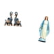 thumbnail image 5 of Escultura De Resina Moderna De Elefante Y Dama, Arte Artesanal, Adorno Religioso Coleccionable Para Decoración De Escritorio, Oficina Y Hogar., 5 of 8