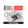 thumbnail image 1 of Báscula Digitales Imagenes Comercial 40kg Inoxidable Botones Xtellar Blanco, 1 of 3