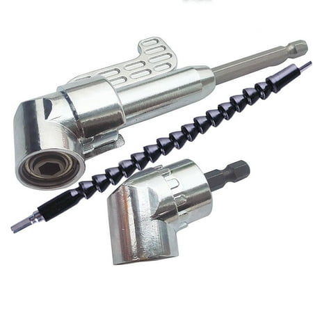 

Flexible Shaft for Electric Screwdriver Right Angle Drill Socket Adapter Power Hand Tool Kit