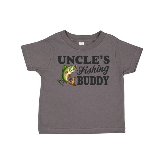 Inktastic Uncle's Fishing Buddy Boys Toddler T-Shirt