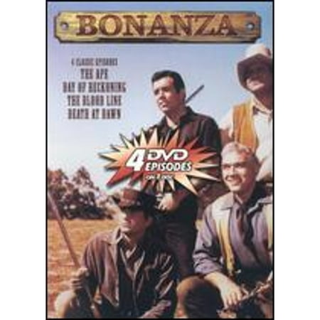 Bonanza: The Ape/Day of Reckoning/The Blood Line/Death at Dawn (DVD)