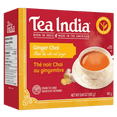 thumbnail image 1 of Thé noir Ginger Chai de Tea India, 80 Sachets de thé, 1 of 5
