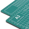 thumbnail image 3 of Amdohai A4 Self Healing Cutting Mat Double-sided Non-slip PVC Cutting Board with Grid Lines Angles Design 3mm Thickness for Scrapbooking Art & Craft Projects, 3 of 8