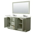 thumbnail image 6 of Wyndham Collection Wcf414166d-Qtz-Us3m58 Strada 66" Free Standing Double Basin Vanity Set, 6 of 7