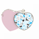 thumbnail image 1 of Festival de Navidad copo de nieve Elk regalo Bolsa de viaje Mirror maquillaje corazón rosa, 1 of 4