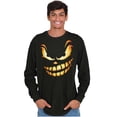 thumbnail image 5 of Halloween Evil Pumpkin Costume Long Sleeve TShirt Men Women Brisco Brands L, 5 of 5