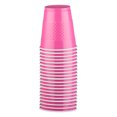 thumbnail image 3 of JAM Paper Bulk Plastic Cups, 12 oz, Fuchsia Pink, 200 Cups/Box, 3 of 5