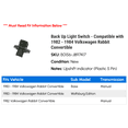 thumbnail image 2 of Back Up Light Switch - Compatible with 1982 - 1984 Volkswagen Rabbit Convertible 1983, 2 of 2