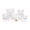 White, variant on ProKeeper Baker's Airtight Kitchen Storage Canister Container Set for Flour, Sugar & More, Keeps Ingredients , with Accessories (White, 6- Piece)
