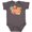 Charcoal Grey, variant on Inktastic Fiesta with Sombrero Taco Cactus Lime Red Pepper and Guitar in Background Boys or Girls Baby Bodysuit