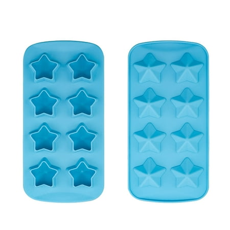 

Dtydtpe Easy Release Silicone & Flexible 8 Ice Cube Trays With For Cocktail Freezer Stackable Ice Trays With Covers Christmas Ice Trays Metal Ice Trays Ice Tray Heart New Hexagon 2 Clear Reusable