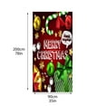 Christmas Decorations Indoor Christmas Door Cover Christmas Door eyelash-extension-checklist-beauty-room-salon