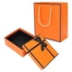thumbnail image 1 of Presents Box, DecorAción de Bow Naranja Caja de Cartón Duro para Navidad para Joyas de Lápices Labiales, 1 of 7