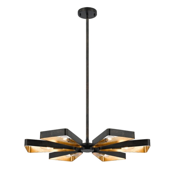 Crystorama Lighting - Six Light Chandelier - Chandelier - Luna - Six Light