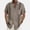 Khaki, variant on LRGSHF Men's Short Sleeve Button Down Shirts Daily Stripe Tops Summer Soft Holiday Shirt with Pocket Beach Novelty Wear