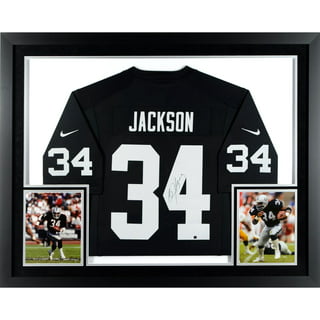Bo Jackson Autographed Oakland Raiders Mitchell & Ness Black Football  Jersey - Fanatics