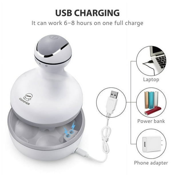 Comfier Cordless Hair Scalp Massager, Head Massager for Hair