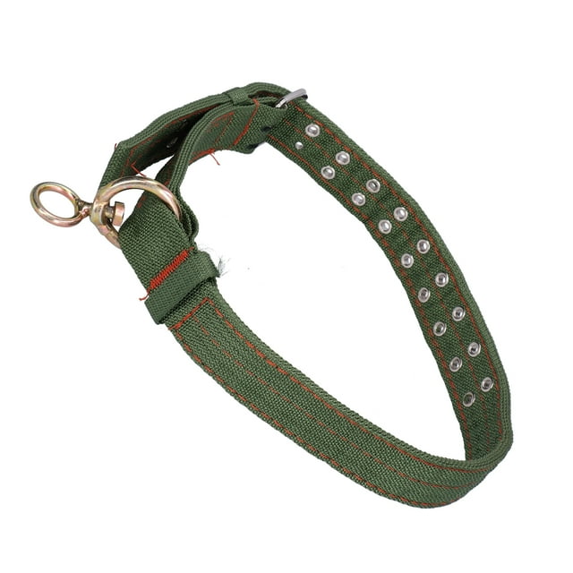 Sangle de Traction pour Bétail, Collier en Toile à Double Rangée Réglable pour Pâturage pour Vache pour Bétail pour Approvisionnement en Bétail S 4x102CM pour Bétail sous 350kg,m 4.5x124CM