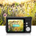 thumbnail image 3 of 8x Zoom Card Digital Camera, 5MP 2.7-inch LCD Screen, Max Support 32GB Memory Card, Built-in Microphone (Black), 3 of 4
