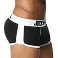thumbnail image 3 of JOCKMAIL Mens Underwear Boxer Trunks Sexy Push up Cup Pad Front and Back Hip Enhance the Buttocks, 3 of 5