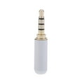 thumbnail image 2 of 3.5mm Male Repair headph Stereo Jack Plug Metal Audio & Spring Connector Adaptor,Pack of 3, 2 of 10