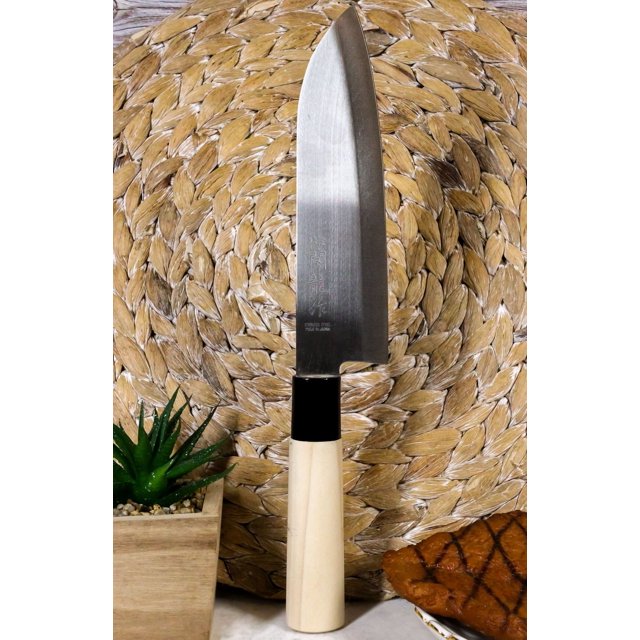Ebros Gift Japanese Chef Sushi Multipurpose Santoku Bocho Kitchen Knife Made In Japan