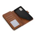 thumbnail image 4 of Feishell for Samsung Galaxy A71 5G (6.7 inch) Wallet Case for Women Men,Premium PU Leather Magnetic Clasp Zipper 9 Card Slots Folio Flip Holder Shockproof Purse Phone Case with Wrist Strap,Brown, 4 of 8
