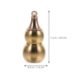 thumbnail image 2 of CTIRCHIU 10Ud Calabaza De Cobre Dorado Llaveros Funcionales Y Elegantes Para, 2 of 8