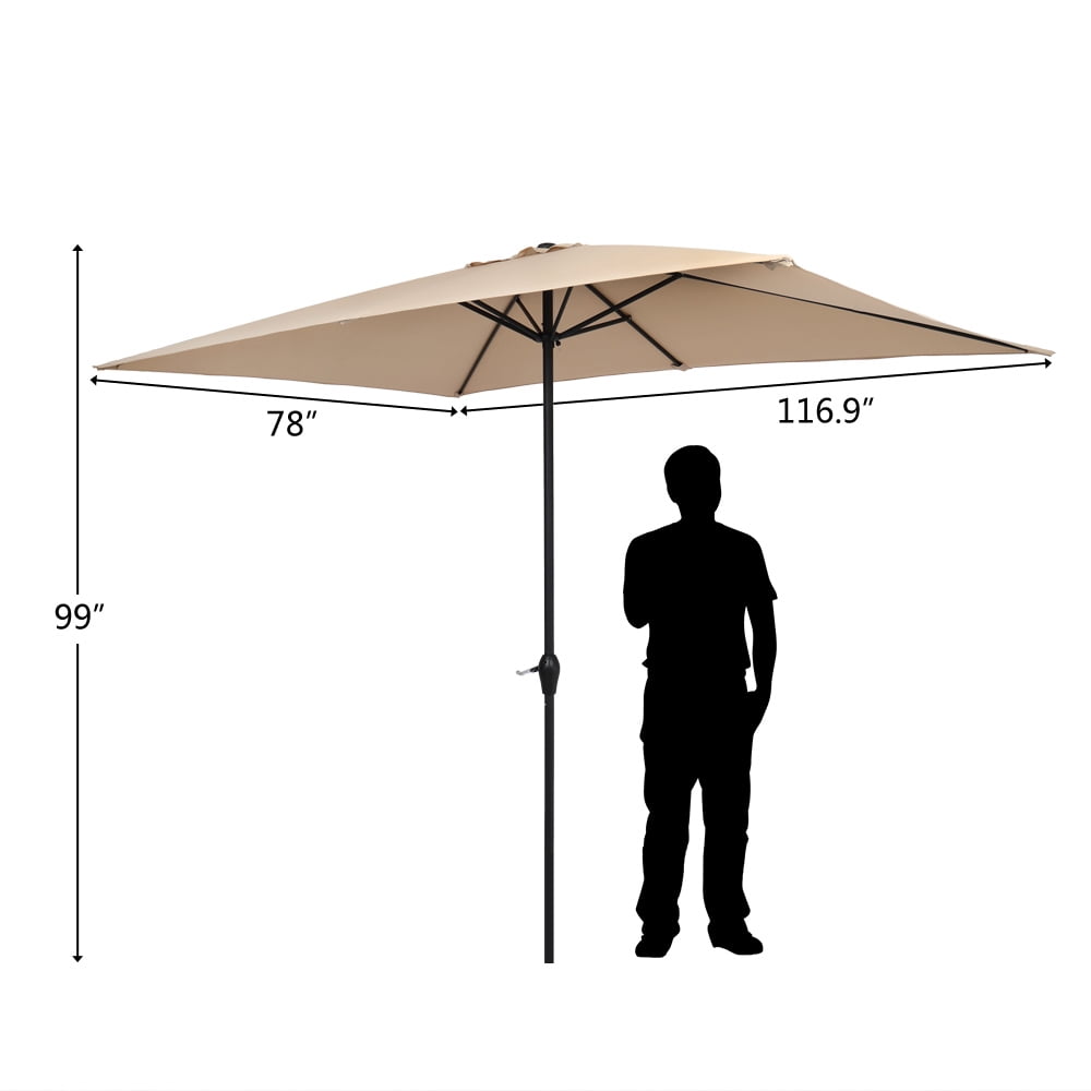 Kepooman 10FT Light Folding Sun Shade Umbrella Without Base, Lightweight Adjustable Instant Sun Protection - Top Color Kepooman 10FT Light Folding Sun Shade Umbrella Without Base, Lightweight Adjustable Instant Sun Protection - Top Color