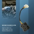 thumbnail image 4 of Rectificador Regulador de Motocicleta 12V para GT250 GT650 COMET GT250R GT650R GT650S ST7 32800HN9101 32800HN9110, 4 of 5