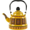 thumbnail image 6 of Tea kettle, Modern Classic Enamel Tea Pot, Enamel Teapot for Stovetop(Red), 6 of 7