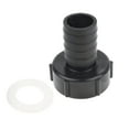 thumbnail image 4 of IBC Tote Tank Adapter Coarse Thread Water Tank Adapter Hose Connector Fitting Black 38mm, 4 of 9