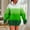 Green Sweatshirts for Winter, variant on XPMWRP Women's Gradient Color Oversized Hoodies Drawstring Sweatshirt Long Sleeve Loose Fit Comfortable Pullover with Pockets Gray L