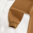 thumbnail image 7 of NOLDARES Toddler Baby Boy Clothing Set 2-Piece Funny Graphic Long Sleeve Sweatshirt and Joggers Pants Fall Winter Outfits Clothes(Brown,2-3 Y), 7 of 7