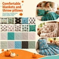 thumbnail image 6 of Summerween Oversize Super Soft Plush Pillow Set, 18"*18"Summer Halloween Pool Patio Ornamental Throws and Pillow for Bedroom Sofa and Outdoor Pool Patio Party Decor E, 6 of 6