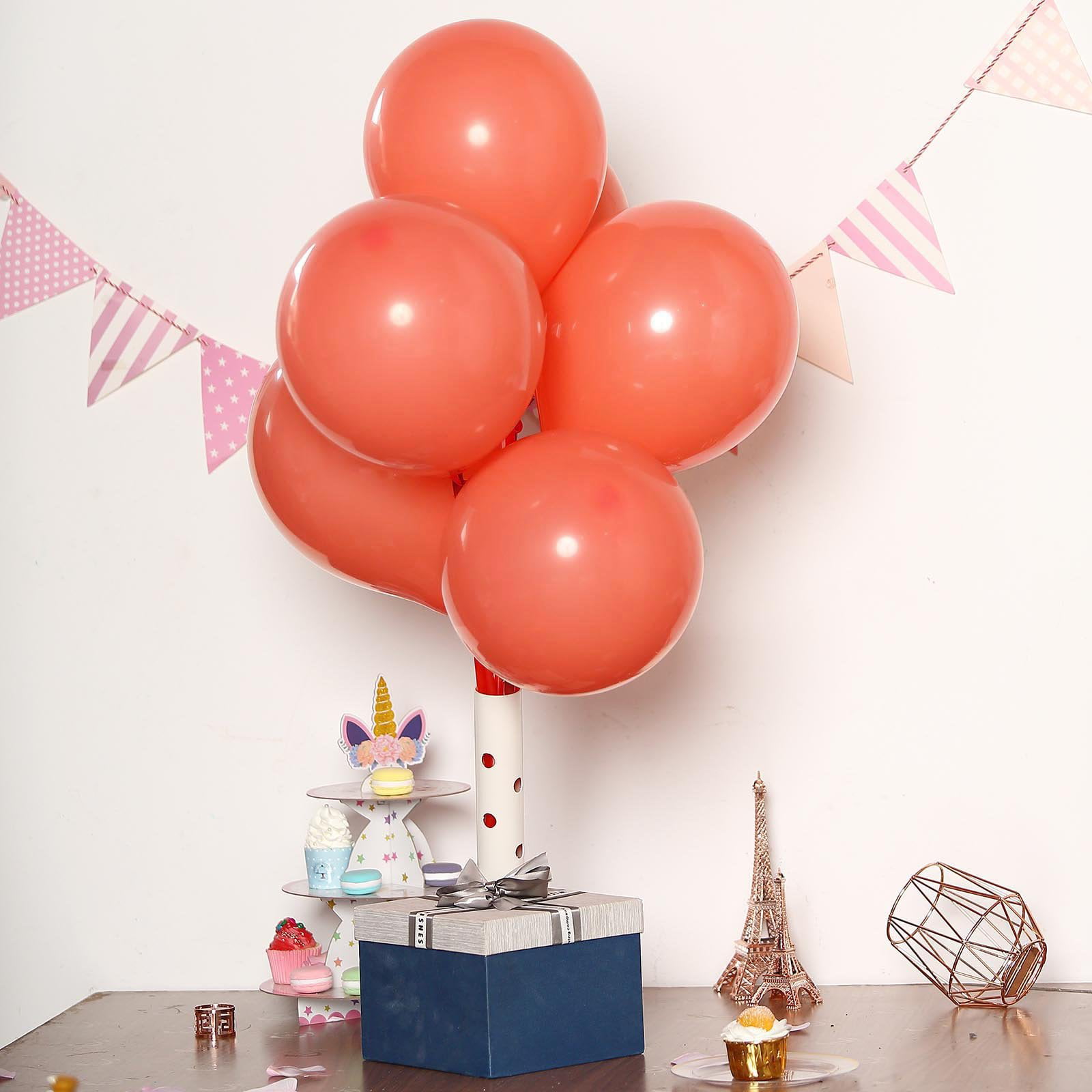 100 X 10" Latex Balloon Party Ballons Helium 15 Colours Wedding birthday balons