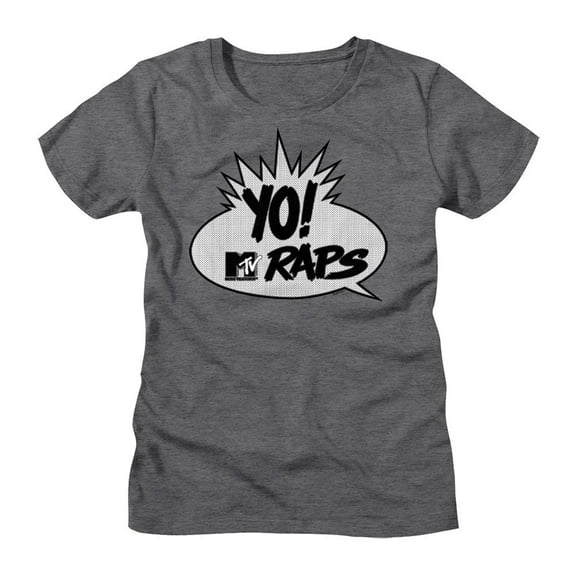 MTV Yo! MTV Raps Deep Heather Women's T-Shirt