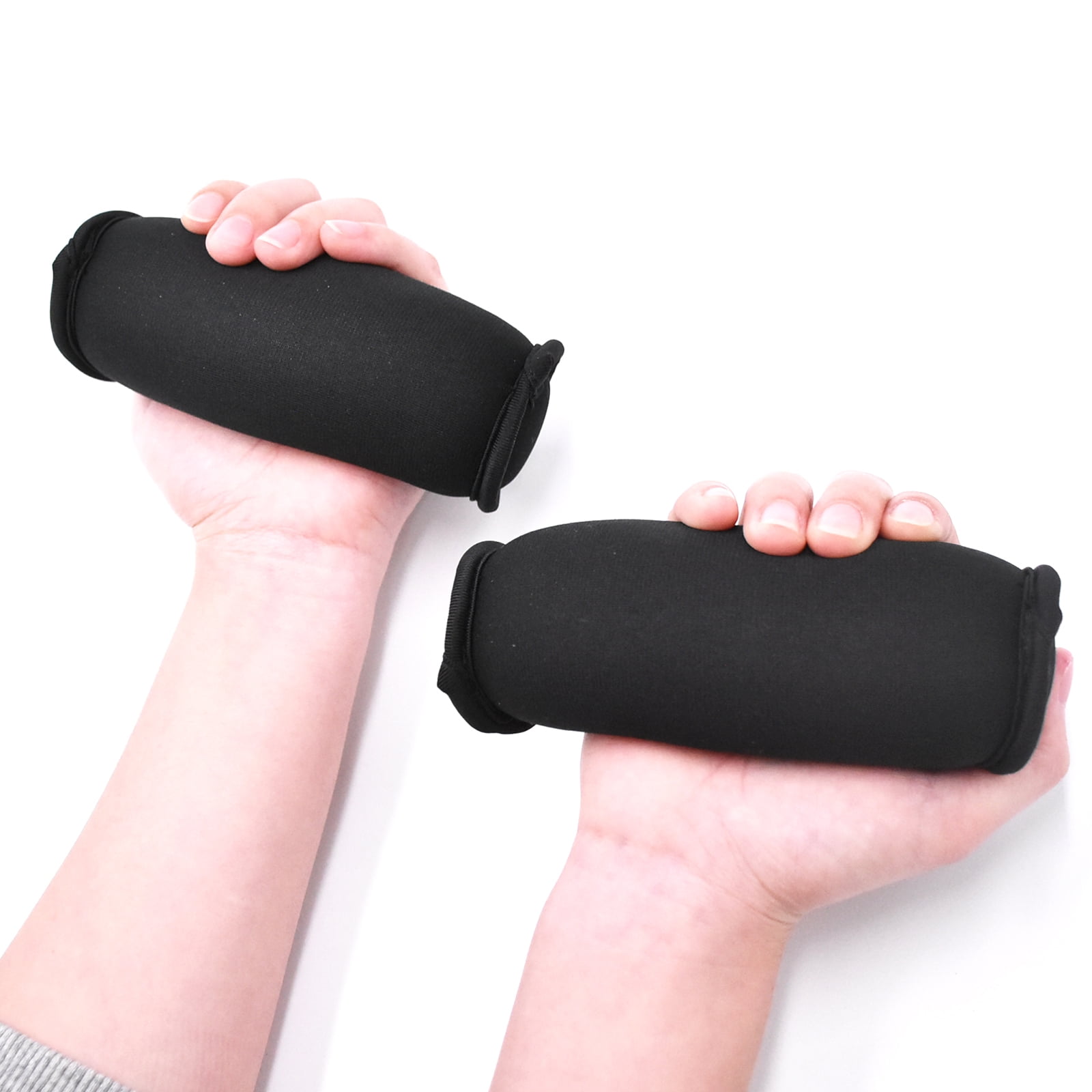 GARENDE Wrist Weights Pair to Strengthen The Hands Forearm Arm Weights for Women Men for Black 1lb