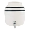 thumbnail image 5 of Lead-Free Porcelain Water Dispenser with Black Stripes and 27" Natural Wood Floor Stand, 5 of 8