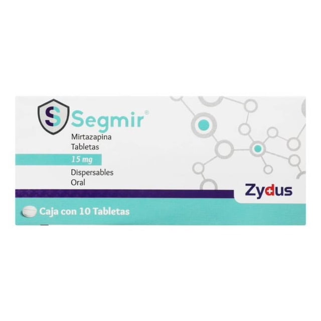 Segmir 10 tabletas 15 mg
