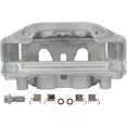 thumbnail image 1 of Cardone Brake Caliper 2C-5331 OE Replacement; Dual 2.246 Inch Piston Caliper; Zinc Plated; Silver; With Mounting Brackets/Hardware, 1 of 4