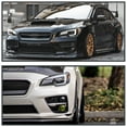thumbnail image 2 of Spec-D Tuning Black Sequential LED Bumper Lights Compatible with 2015-2021 Subaru Impreza WRX / STI, L+R Pair Assembly, 2 of 6