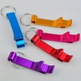 thumbnail image 3 of 50Pcs Personalized Metal Bottle Opener Keychains, Custom Engraved Text, 6 Vibrant Colors, Lightweight & Durable, Perfect for Weddings, Parties, Events & Holiday Promotional Gifts, 3 of 12