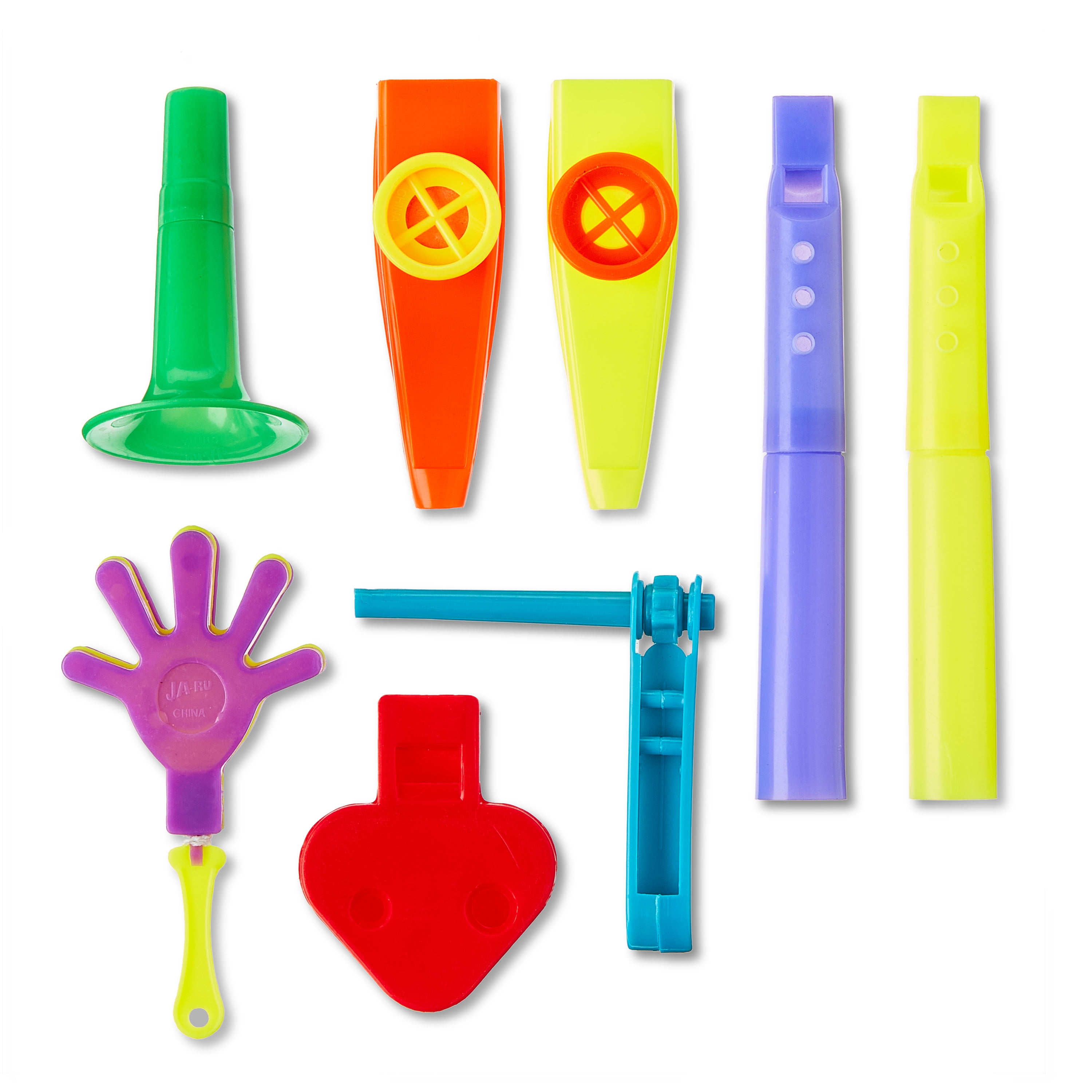 Way To Celebrate Multicolor Noisemaker Party Favors, 18 Pieces
