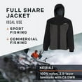 thumbnail image 4 of Grundens Full Share Jacket Grey/Black 10329-015 BRAND NEW, 4 of 5
