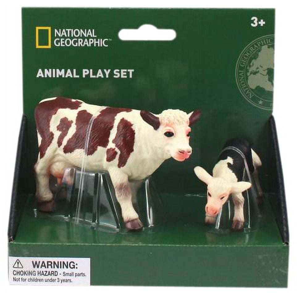 National Geographic Animal Playset - Ram and Sheep Figurines for