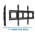 MountIt! Heavy Duty Low Profile Fixed TV Wall Mount, Fits 43"70" TVs