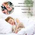 thumbnail image 3 of ZXCXRQFa Boho Floral Wood Wall Clock Silent Non-Ticking Kitchen Desk Clock Battery Operated Analog Decorative Round Clocks 10 in Garden Home Decor, 3 of 7