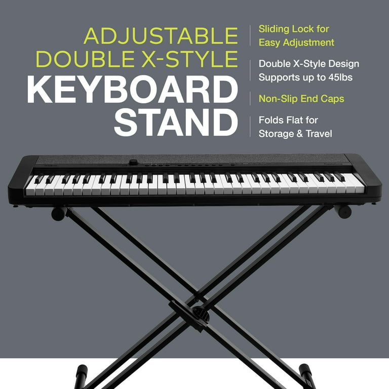 Free Shipping! Knox Gear Adjustable Double X Keyboard Stand